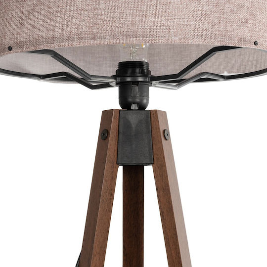 GloboStar Saga Floor Lamp H140xW38cm. with Socket for Bulb E27 Rose Gold