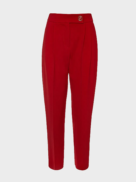 Women's Chino Trousers Regular Fit Red