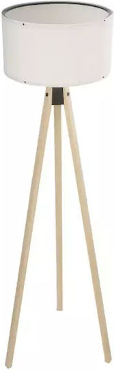GloboStar Saga Stehleuchte H140xB38cm. mit Fassung für Lampe E27 Beige