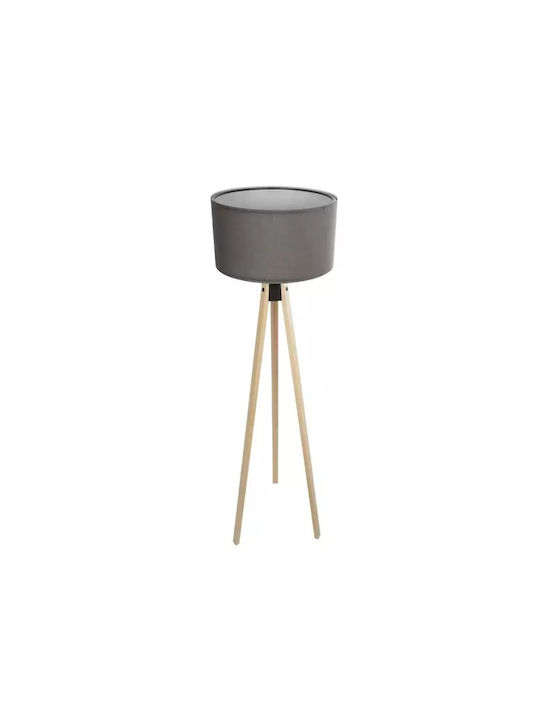 GloboStar Saga Floor Lamp H140xW38cm. with Socket for Bulb E27 Beige
