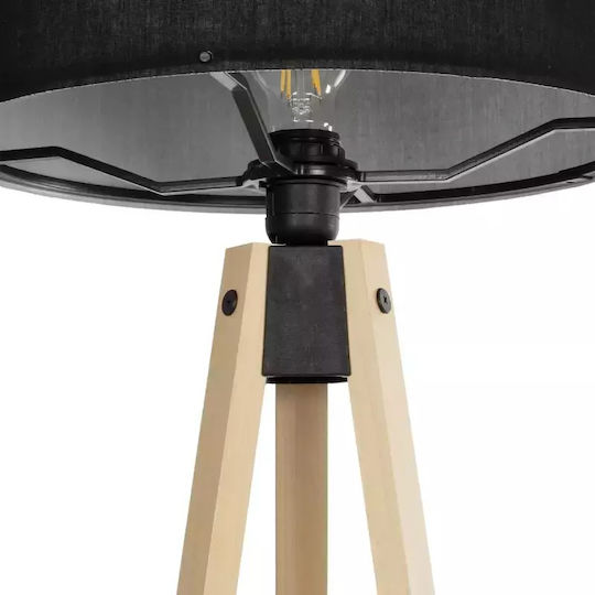 GloboStar Saga Stehleuchte H140xB38cm. mit Fassung für Lampe E27 Beige