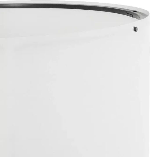 GloboStar Saga Lampa de podea Î140xL38cm. cu Soclu pentru Bec E27 Alb