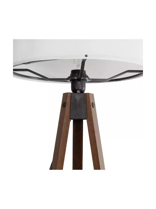 GloboStar Saga Floor Lamp H140xW38cm. with Socket for Bulb E27 White