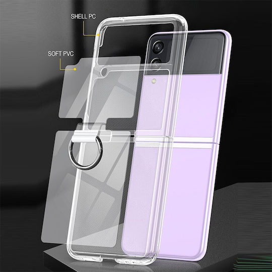 Light Umschlag Rückseite Kunststoff Lila (Galaxy Z Flip3 5G)