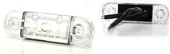 Led Side Light 5 Smd Was 12/24V White 1 Piece