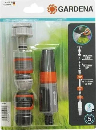 Gardena Basic Set Set Garden Hose Nozzles