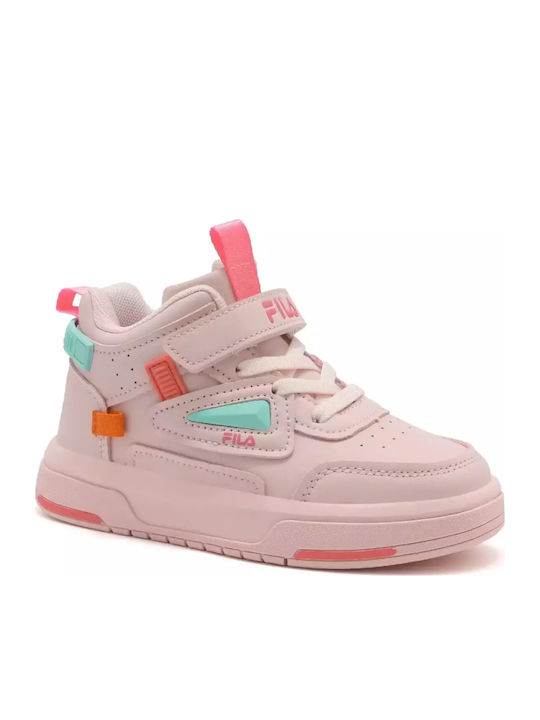 Memory Ayo Kids Sneakers High with Scratch Pink