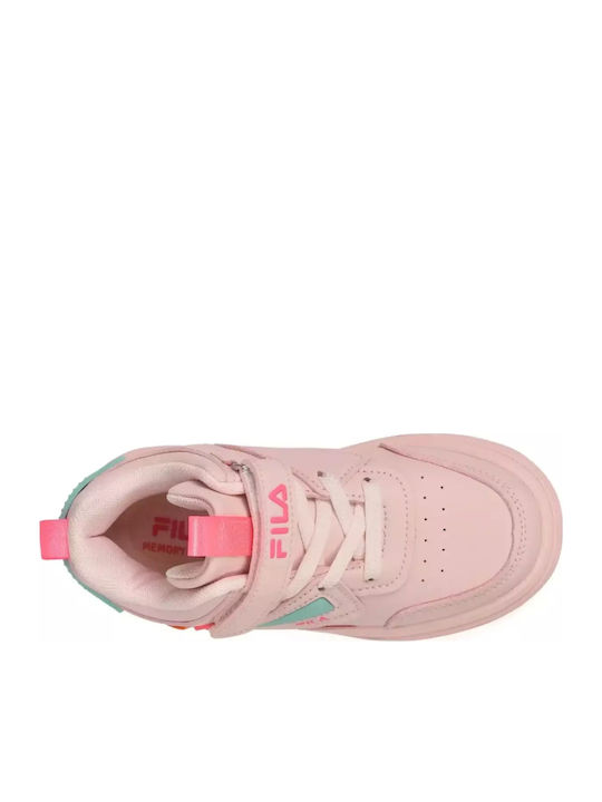 Memory Ayo Kids Sneakers High with Scratch Pink