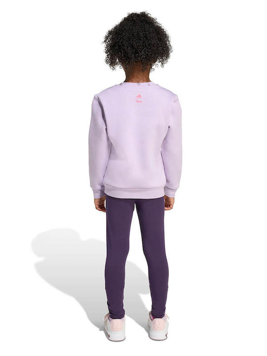 Kids' Set with Leggings Winter 2pcs Lilac Disney Minnie Mouse