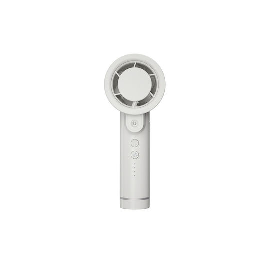 NiteCore Izzcool 20 Handheld Fan Electric with Water and Lighting Bladeless 300W White