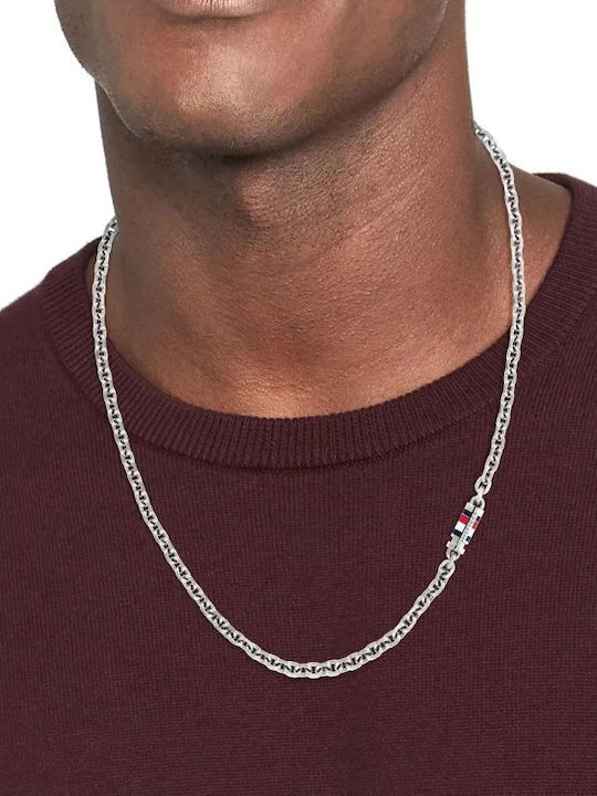 Tommy Hilfiger Κολιέ από Ατσάλι Tommy Hilfiger Κολιέ από Ατσάλι
