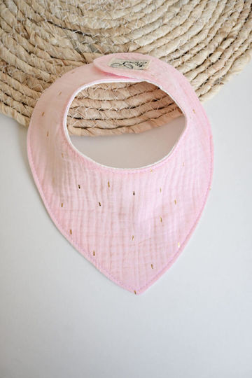 The Angel Lätzchen Stoff Sparkle Pink