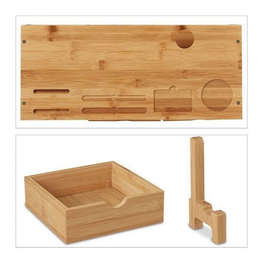 Relaxdays Schreibtisch Halterung Monitor (10037886)