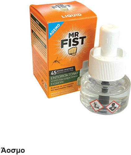Mr. Fist Refill Liquid Bottle for Mosquitoes 30ml Fragrance-Free