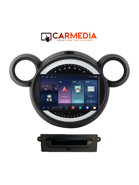 Carmedia Car Audio System for Mini Countryman / Paceman 2010-2016 (Bluetooth/USB/WiFi/GPS/Apple-Carplay/Android-Auto) with Touch Screen 9"