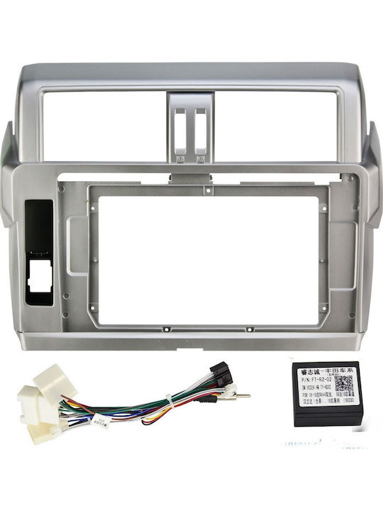 10-inch Navigation Frame Idealstore Wiring Canbus Module Compatible Toyota Land Cruiser Prado J150 2013-2017 Abs Material Type Mp3 Radio Mp5 Player 2din Android 10-9 Inch Screen Tesla Style 12v 2+32g Screen