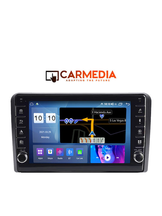 Carmedia Car Audio System for Hyundai H-1 2007 (Bluetooth/USB/WiFi/GPS/Apple-Carplay/Android-Auto) with Touch Screen 9"