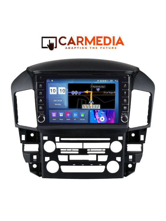 Carmedia Car Audio System for Lexus RX 2003-2008 (Bluetooth/USB/WiFi/GPS/Apple-Carplay/Android-Auto) with Touch Screen 9"