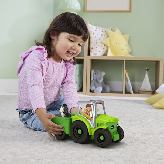 Fisher Price Jucărie pentru Bebeluși Little People cu Muzică și Sunete pentru 12++ Luni