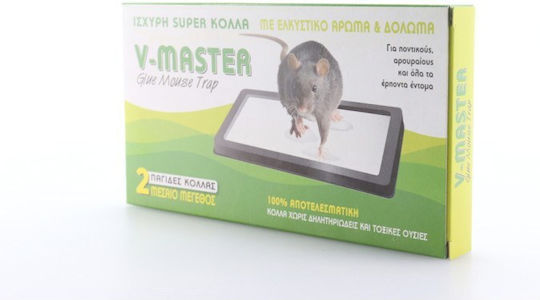 V Master Leimfalle aus Plastik 2Stück