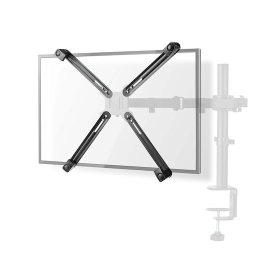 Nedis Стойка Монитор до 27" с Рамо Черна (MMNVSA110BK)