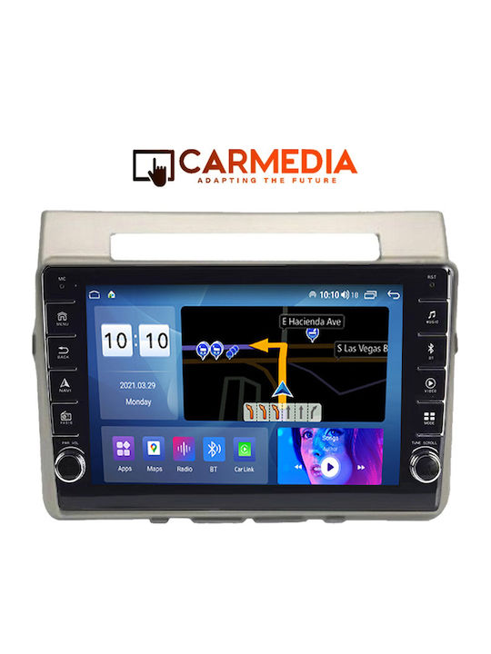 Carmedia Car Audio System for Toyota Corolla Verso 2004-2009 (Bluetooth/USB/WiFi/GPS/Apple-Carplay/Android-Auto) with Touch Screen 9"