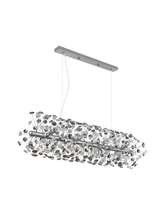 Globo Lighting Κρεμαστό Φωτιστικό Διάφανο