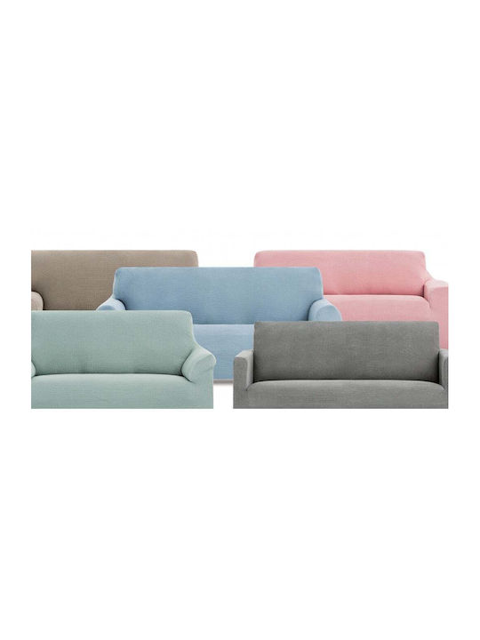 Sofazip Elastic Cover for Two Seater Sofa Ivory 180εκ. 1pcs SZPTBEJ