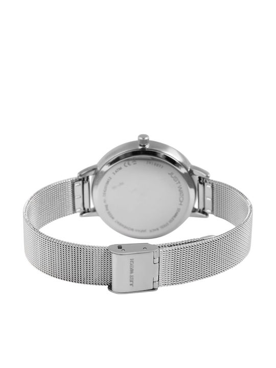 Just Watch Women's Watch with Silver Metal Bracelet