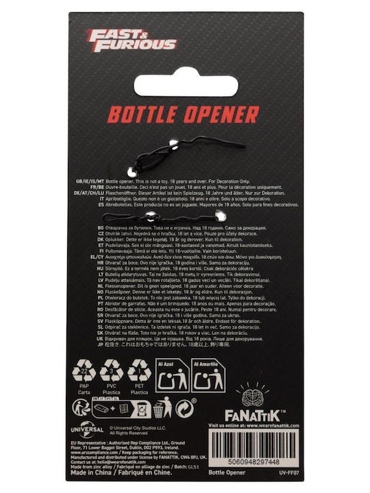 Fast & Furious Magnetic Wrench Bottle Opener