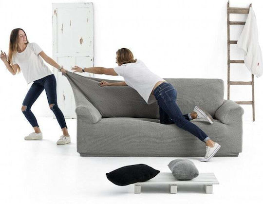 Sofazip Elastic Cover for Two Seater Sofa Sand 110εκ. 1pcs SZPTSAND