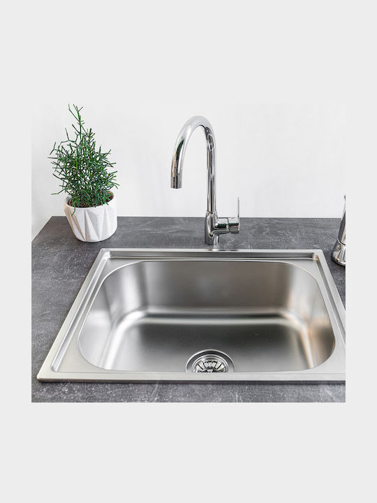 HomeMarkt Kitchen Counter Silver Faucet
