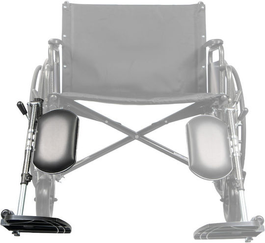 Mobiak Reclining Onyx Wheelchair Footrest 0815011