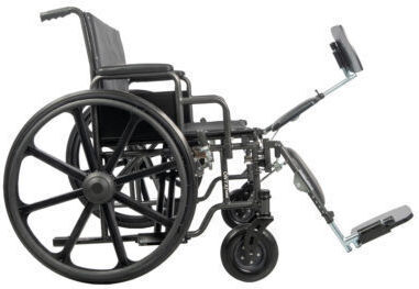 Mobiak Reclining Onyx Wheelchair Footrest 0815011