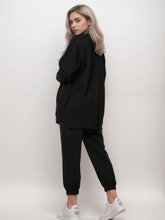 Sweatpants Set Black