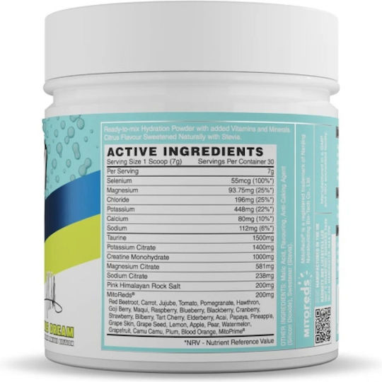 Naughty Boy Hydration 2400mg Strawberry Pineapple 255gr