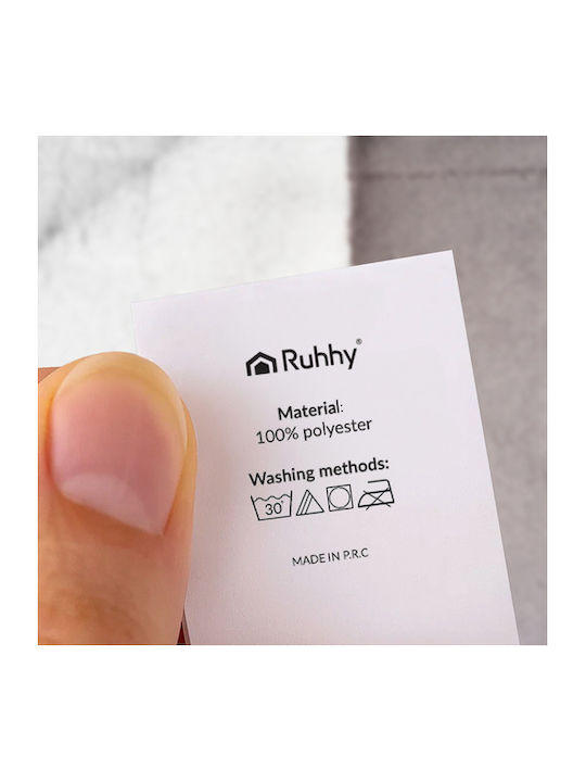 Ruhhy Blanket Fleece Single 150x200cm Light Gray
