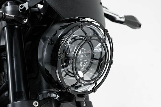 SW-Motech Motorrad-Scheinwerferschutz Triumph Trident Schwarz
