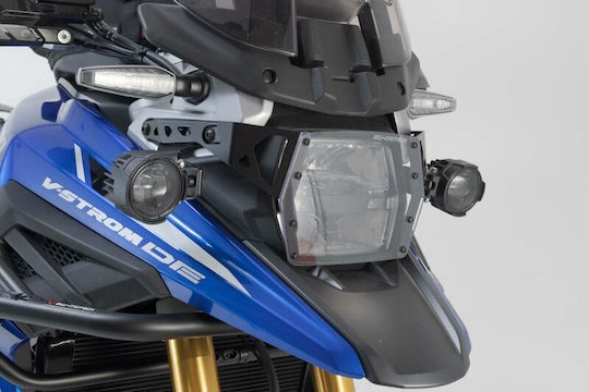 SW-Motech Motorrad-Scheinwerferschutz Schwarz