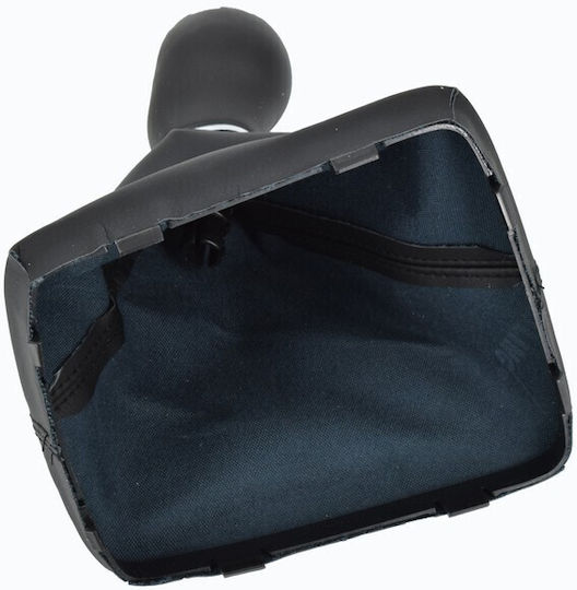 Buton schimbător Idealstore compatibil cu Seat Leon 3 6 viteze, realizat din piele sintetică foarte durabilă, culoare neagră
