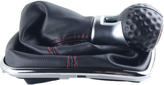 Leder Luxe Leder Schaltknauf Manschette 6-Gang GTI Volkswagen Golf 5 6 Jetta