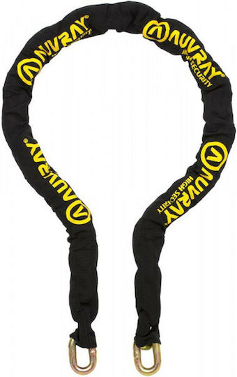 Auvray Xtreme L170 170cm Motorcycle Anti-Theft Chain in Black