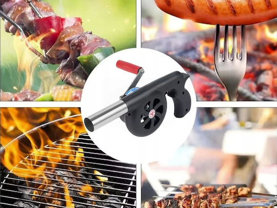 Verk Group Manual Air Gun with Hand Crank for Barbeque