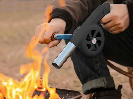Verk Group Manual Air Gun with Hand Crank for Barbeque