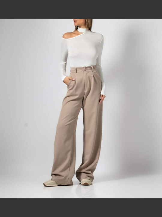 Damen Bluse Ecru