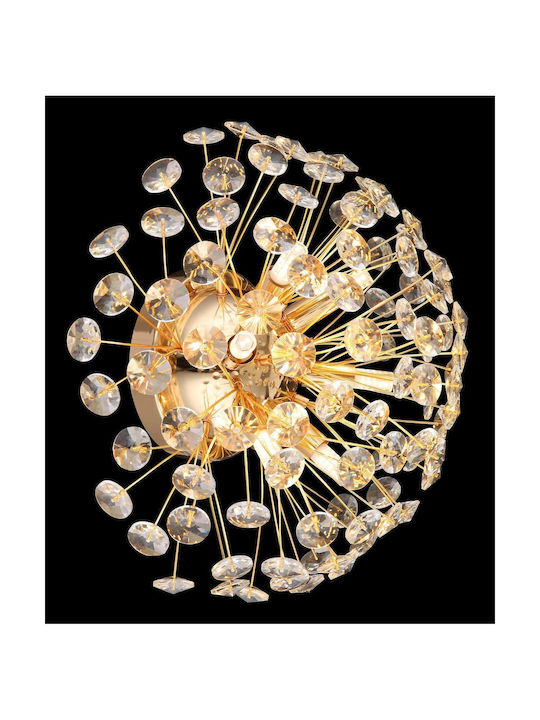 Globo Lighting Φωτιστικό Τοίχου Διάφανο