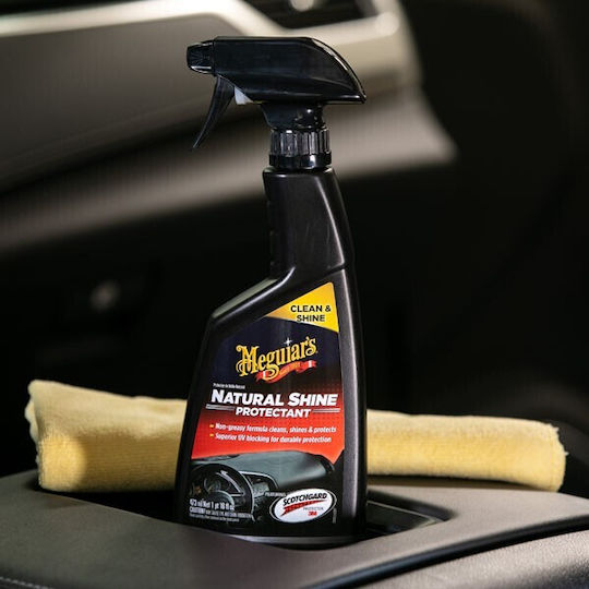 Meguiar's Natural Shine Protectant Cleaning / Polishing and Protective Spray for Car Dashboard 473ml