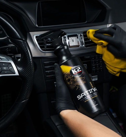 K2 Satina Pro Blueberry Cleaning / Polishing and Protective Spray for Car Dashboard 1lt