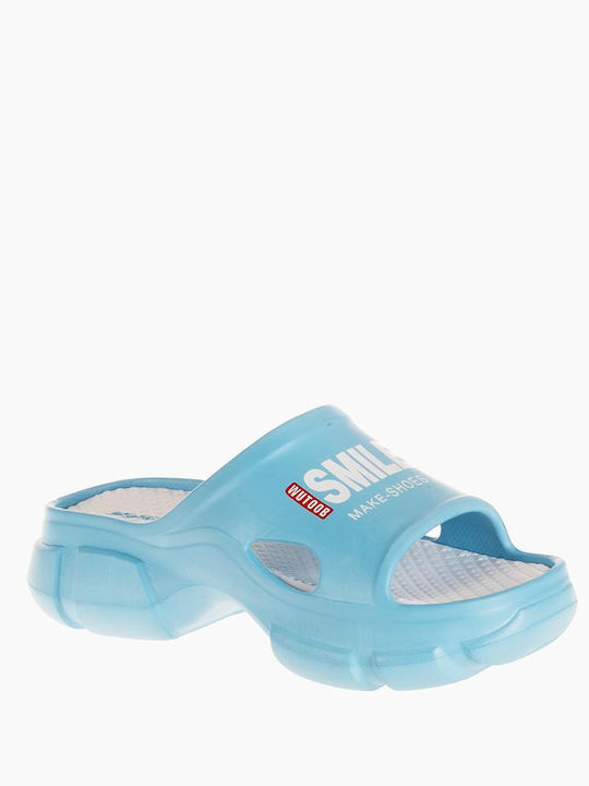 Women's Flip Flops Light Blue