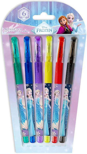 Διακάκης Στυλό Ballpoint Σετ 6τμχ (Διάφορα Σχέδια)
